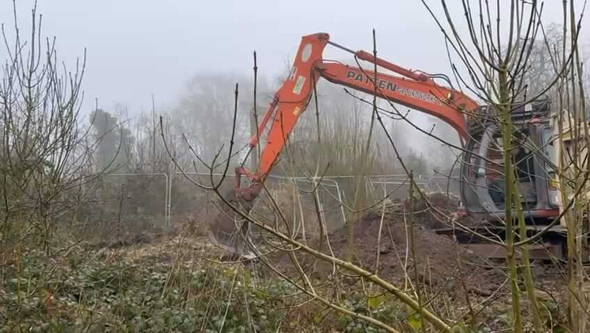 Japanese Knotweed Excavation in London